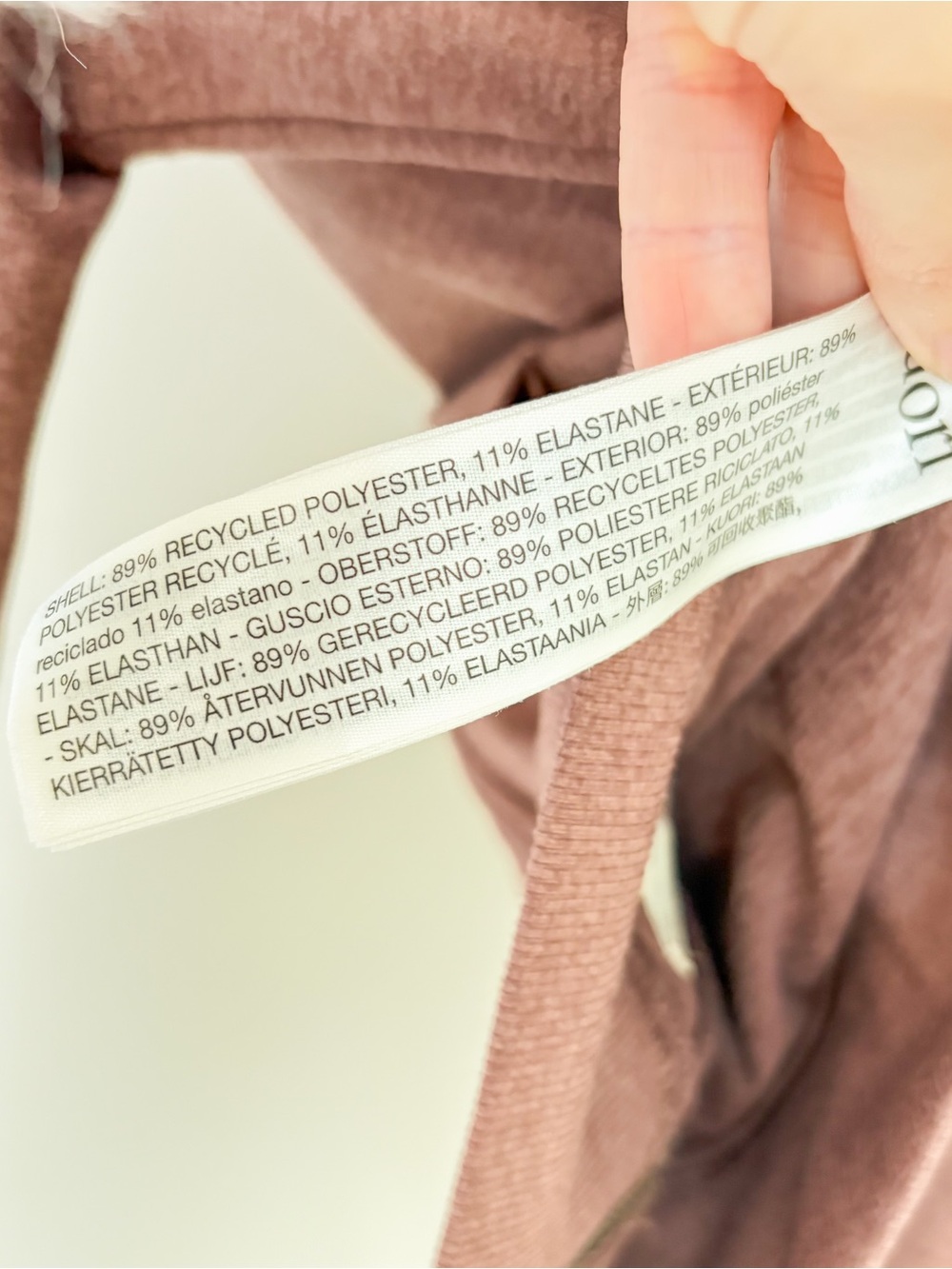 Vuori Halo Mini Full Zip Hoodie Sable sz SM - Picture 9 of 10